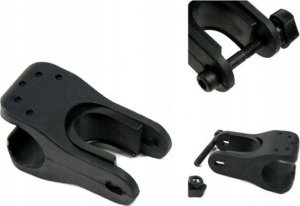 Verk UCHWYT LATARKI LAMPKI ROWEROWEJ CZARNY UNIWERSALNY 5