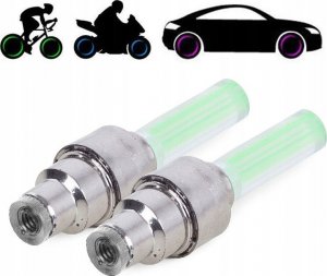 Verk WENTYLE ŚWIECĄCE ROWEROWE WENTYL NA KOŁO 2 SZTUKI 7