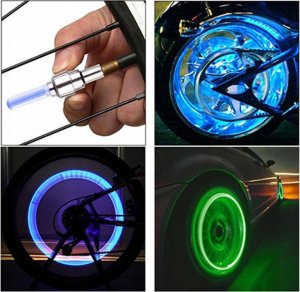 Verk WENTYLE ŚWIECĄCE ROWEROWE WENTYL NA KOŁO 2 SZTUKI 6