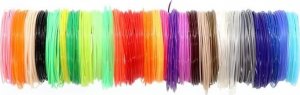 Malatec Filamenty PLA 3D - zestaw 30 szt. x 5m 5