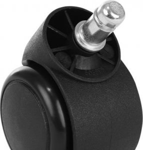 Malatec Kółka do fotela biurowego - 5szt - czarne 3