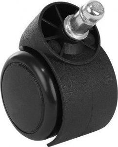 Malatec Kółka do fotela biurowego - 5szt - czarne 4