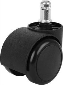 Malatec Kółka do fotela biurowego - 5szt - czarne 6