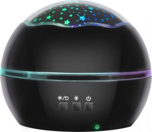 Malatec Lampka nocna z projektorem- czarna (LP16857) 3