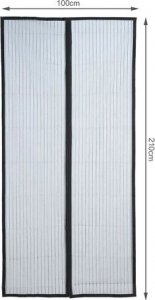 Malatec Moskitiera do drzwi 100x210cm HQ M18602 6