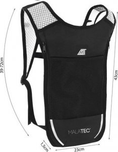 Malatec Plecak na wodę - czarny 10