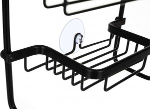 Koszyk prysznicowy Malatec prostokątny czarny (00016723) 3