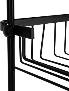 Koszyk prysznicowy Malatec prostokątny czarny (00016723) 6