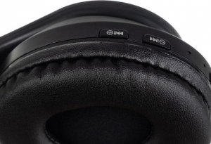 Słuchawki Malatec Słuchawki bezprzewodowe z uszami kota - czarne 5