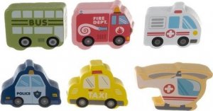 Kruzzel Klocki drewniane- miasto 100 szt. 19159 7