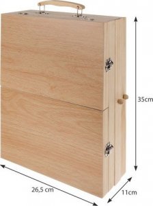 Kruzzel Zestaw do malowania w walizce 83 szt. 19179 13