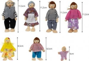 Kruzzel Miniaturowe lalki- 7szt. Kruzzel 19764 11