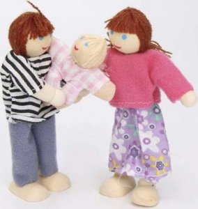 Kruzzel Miniaturowe lalki- 7szt. Kruzzel 19764 5