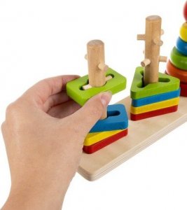 Kruzzel Sorter- układanka drewniana (19870) 3