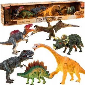 Figurka Kruzzel Dinozaury- figurki ruchome 6szt. Kruzzel 19745 1