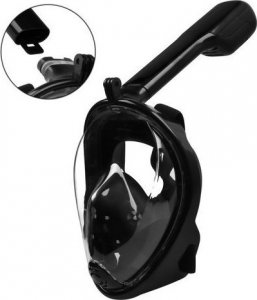Trizand Maska do snorkowania pełnotwarzowa L/XL czarna 2