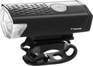 Trizand Lampka rowerowa LED USB + tylne światło 5