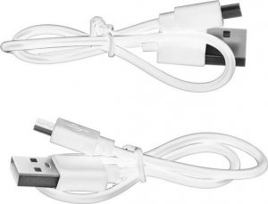 Trizand Lampka rowerowa LED USB + tylne światło 8