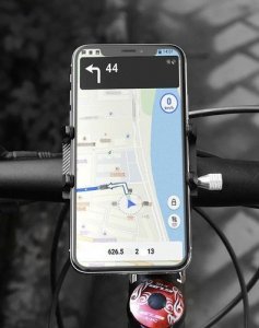 Trizand Uchwyt rowerowy na telefon z gumką U18282 5