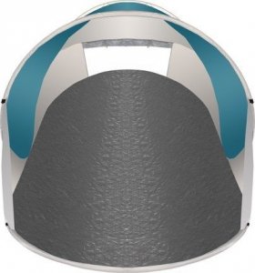 Trizand Namiot plażowy 145x100x70cm - turkusowo - szary 3