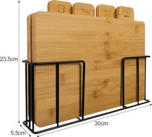 Deska do krojenia Ruhhy z rączką 4szt. 9