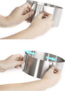 Ruhhy Forma do ciast/ rant cukierniczy 12cm 4