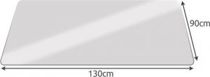 Ruhhy Mata ochronna pod krzesło 90x130 cm- mleczna 4