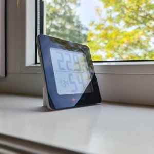 Stacja pogodowa Ruhhy Stacja Pogody 5w1 z Zegarem i Budzikiem 6