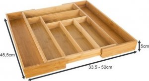 Ruhhy Wkład/ organizer bambusowy do szuflady (19189) 7