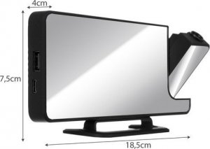 Izoxis Budzik- zegar LED z projektorem Izoxis 19576 14