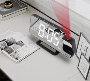 Izoxis Budzik- zegar LED z projektorem Izoxis 19576 2