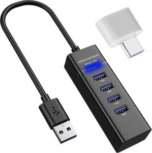 HUB USB Izoxis 4x USB-A 3.0 1