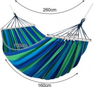 Gardlov Hamak ogrodowy dwuosobowy 260x160cm (21078) 7