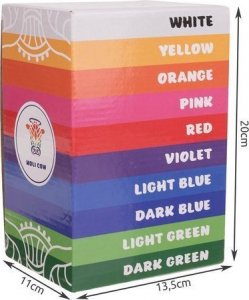 Holi Cow Kolorowy proszek Holi- zestaw 10x100g 5