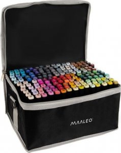 Maaleo Markery/ pisaki dwustronne- zestaw 168 szt. 3
