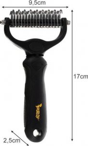 Purlov Trymer/ zgrzebło do sierści  20427 11