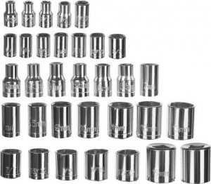 Bigstern Zestaw kluczy nasadowych, 40szt. (19168) 8