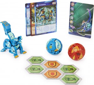 Figurka Spin Master Bakugan Evolutions - Zestaw startowy: Howlkor Ultra Colossus i Pegatrix 3
