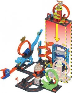 Mattel Tor samochodowy Remiza strażacka  (HKX41) 4