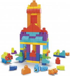 Mattel MEGA BLOKS Bardzo duża torba z klockami do budowania (HHM96) 2