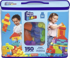 Mattel MEGA BLOKS Bardzo duża torba z klockami do budowania (HHM96) 6