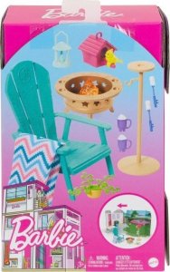Mattel Meble i akcesoria Barbie Ognisko 1