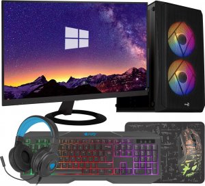 Komputer GER-POL KOMPUTER PC CS-107 2/2500/2060/P16/S512/11238 WINDOWS 10 PRO PL + MONITOR + AKCESORIA 1