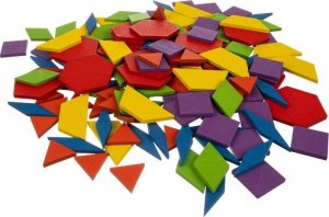 Kruzzel Układanka edukacyjna- figury geometryczne 6