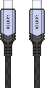 Kabel USB Unitek USB-C - USB-C 2 m Czarny (C14110GY-2M) 4