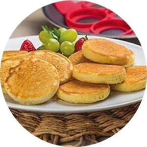 De Gusto Forma silikonowa do jajek, naleśników, pankejków 3