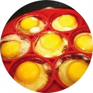 De Gusto Forma silikonowa do jajek, naleśników, pankejków 4