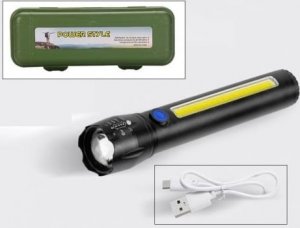 Latarka Latarka Turystyczna Klasyczna Czarna 5