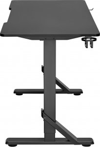 Biurko Mozos GDDESK-RGB Czarne 145 cmx67 cm 3