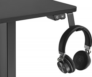 Biurko Mozos GDDESK-RGB Czarne 145 cmx67 cm 4